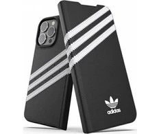 Apple iPhone 13 Pro Adidas OR Booklet Dėklas PU juodos spalvos