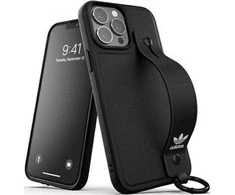 Adidas OR Hand Strap dėklas Apple iPhone 13 ProMax 6,7″ juodos spalvos 47139