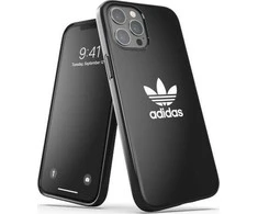 Dėklas Adidas OR Snap Case Trefoil FW20, skirtas iPhone 12 Pro Max, juodas