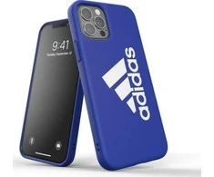Apple iPhone 12 / 12 Pro Adidas SP Iconic Sports dėklas mėlynos spalvos