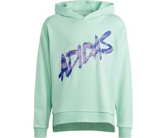 Adidas vaikiškas gobtuotas bliuzonas HR5825