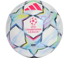 Adidas Futbolo kamuolys UCL Mini 26/27 League Stage balta ir-melsva KE9770 1