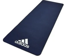 Treniruočių kilimėlis Adidas, 7mm, mėlynas