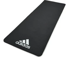 Treniruočių kilimėlis Adidas, 7mm, pilkas
