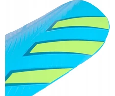 Futbolo apsaugos adidas Tiro EU Club błękitno-limonkowe KA7842 (M)