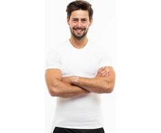Vyriški marškinėliai adidas Techfit Aeroready Short Sleeve balta IS7605 (L)