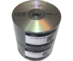 Adiva Adiva CD-R | 700 MB | x52 | velenas 50 vnt.| 80min