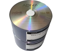 Adiva DVD-R 4,7 GB 16x 50 vnt. (ADIVADVD-RPRINTSP50)