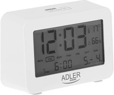 Adler | Žadintuvas | AD 1196w | Signalizacijos funkcija | Baltas