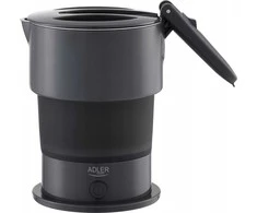 Adler Silicon Travel Virdulys | AD 1377 | Travel Virdulys | 600 W | 0.6 L | Silicon | Pilkas