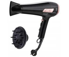 Adler AD 2283 plaukų džiovintuvas su 2400W galia ir difuzoriumi