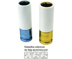 ADLER LIZDINĖ GALVUTĖ ALIUMININIAMS RATLANKIAMS 1/2″ 17mm ILGA