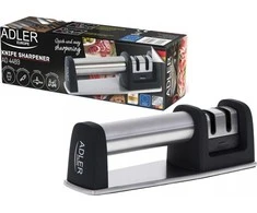 Adler | Peilis sharpener | AD 4489 | Manual | Juodas/Nerūdijantis plienas | 2