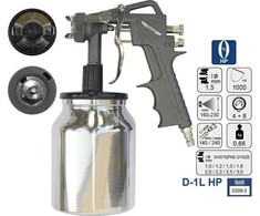 Pneumatinis dažų purkštuvas Adler 0209.0
