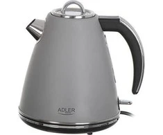 Adler | Virdulys | AD 1343g | Electric | 2200 W | 1.5 L | Nerūdijantis plienas | 360° rotational base | Pilkas