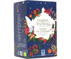 Advento kalendorius English Tea Shop Ekologiškos arbatos 13 skonių 25 x 1,5 g mėlyna