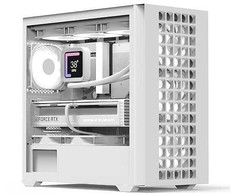 „AEROCOOL ADVANCED TECHNOLOGIES Geh Mini D302A-G-WT-V1 W/Mesh/Micro-ATX“ – MIDI/Mini-TOWER tipo kompiuterio korpusas