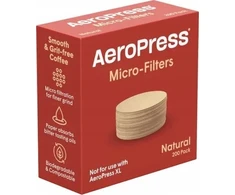 AeroPress – natūralūs standartiniai popieriniai filtrai, 200 vnt