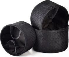 Mondex „Affek Design“ „Afek Design“ SARA BLACKKINKAS FRELETE 3 COS I30xA18cm, M27xA16cm, P24xA14cm