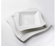 Mondex BASIC plokščia lėkštė BANGA 24x32.5x1.5 cm