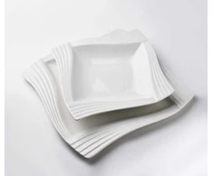 Mondex BASIC plokščia lėkštė BANGA 24x32.5x1.5 cm