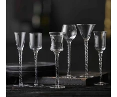 Affek Design Degustacinės taurelės degtinei Aquavit Rom permatomos (27585)
