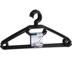 Affek Design Storage Solutions Drabužių pakabos 10 vnt. juodos sukamos