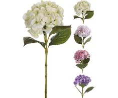 Mondex Dirbtinė gėlė HYDRANGEA, įv. spalvų, 65 cm