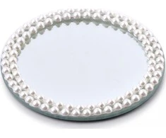 Mondex MARGOT PEARL Dekoratyvinis meno stendas, skersmuo: 15xh1cm