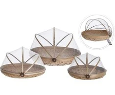 Affek Design Bamboo Bambuko pluošto duonos krepšelis, praktiška virtuvės maisto talpa.