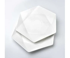 Affek Design RALPH Baltas Kpl.2 plokščios plokštės 32.5cmx 28.5cm x H3cm