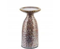 Mondex Since 1986R Affek Design YARINE BEIGE žvakidė 11x10x20cm