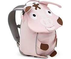 Affenzahn Mažasis draugas Tonie Pig, kuprinė (rožinė/ruda)