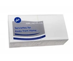 AFH AHA servetėlės, 2 sluoksnių, sulankstomos 1/4, 33x33 cm, 250 vnt., baltos