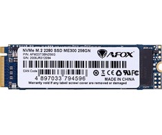 SSD AFOX ME300 256GB M.2 2280 PCI-E x4 Gen4 NVMe (ME300-256GN)