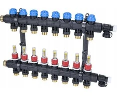 Afriso Afriso „ProCalida EF1 K“ kolektorius, 8 šildymo kontūrai, G1", 0,2÷1,6 l/min 81268