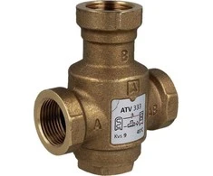 Afriso Vožtuvo temperatūra ATV 333, DN25, Rp1, kvs 9, 45 ° C