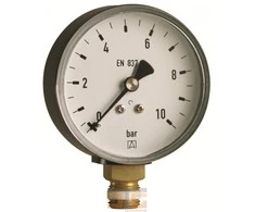 Afriso RF63 VERTIKALUS MANOMETRAS 1/4" 0-10BAR