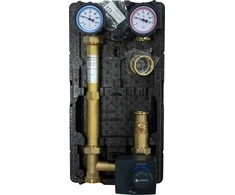 Afriso PrimoTherm® 180-2 grupa bez sūkņa ar 3-pušu vārstu, izol.#
