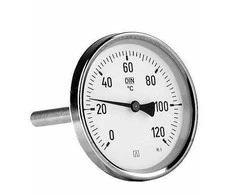Afriso Bimetalinio termometro Ø 63mm - 63801