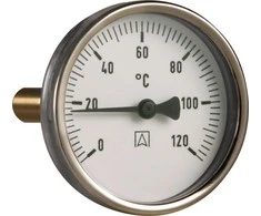 Afriso TERMOMETRAS BITH100 120/C/63MM AXIAL