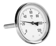 Afriso Bimetalinio termometro BiTh 80 Fi80mm 0-120 st C mova 63 mm 1/2 "ax kl.2.0 63 807