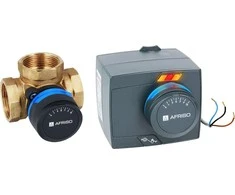 Afriso 3 eigų maišymo vožtuvas ARV 385 ProClick DN32 RP1 1 / 4 su elektriniu paleidikliu ARM 343 ProClick (TG.AF-1338544)