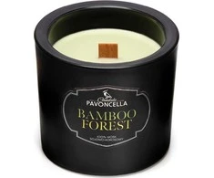 Agdexpert Bamboo Forest sojų žvakė juoda 170g