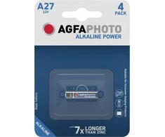 Agfa AgfaPhoto Batterie Knopfzelle LR27 V27A 12V Alkaline 1St.