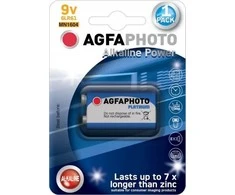 Solight AgfaPhoto Elementai šarminiai 9V