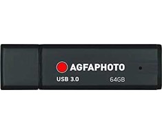 AgfaPhoto USB 3.0 64GB juodas