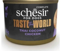 Agras Pet Foods Drėgnas Šunų Maistas - Schesir Vištiena Tailando Kokosas 150g