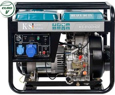 Könner &amp; Söhnen dyzelinis generatorius 6,0kW 230V KS 8100HDE (EURO V)