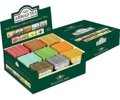 Ahmad Tea Rinkinys Exlusive Mix arbatos - 9 skirtingos arbatos - iš viso 90 vokelių